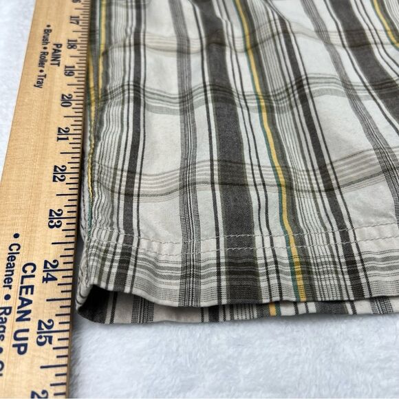 Seven Souls Plaid Chino Shorts 0415 - Picture 6 of 8